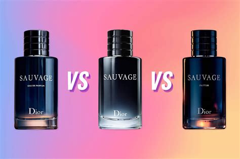 dior sauvage edt vs edp vs parfum|Dior Sauvage edp vs elixir.